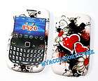 Blackberry Curve 8520 Faceplate Snap on Cover Hard Case  