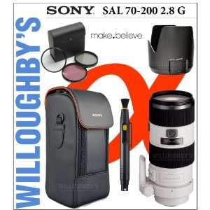  Sony SAL 70 200 2.8 G Telephoto Zoom Lens + Sony SH0010 Petal Lens 