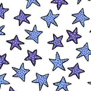  Maisy Fabric by Lucy Cousins Stars Blue Arts, Crafts 