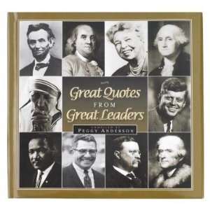  Successories Great Quotes from Great Leaders Gift Book 