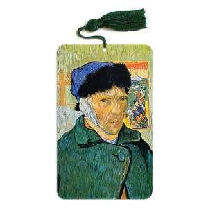   Self Portrait with Bandage van Gogh Fine Art Bookmark 