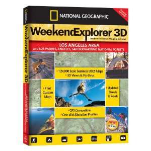   Explorer 3D   Los Angeles Area & Los Padres, Angeles, San Bernadino NF