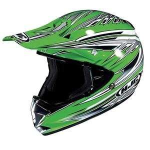  HJC CL X5 Arena Helmet   Small/Green Automotive
