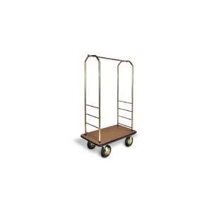  CSL Foodservice & Hospitality 2033BK 050 TAN   Bellman Cart w/ Tan 