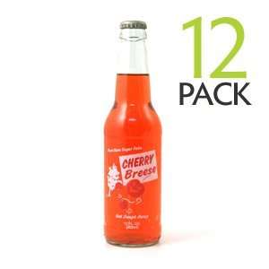 Cherry Breese Soda 12 Pack Grocery & Gourmet Food