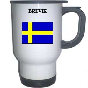  Sweden   BREVIK White Stainless Steel Mug Everything 