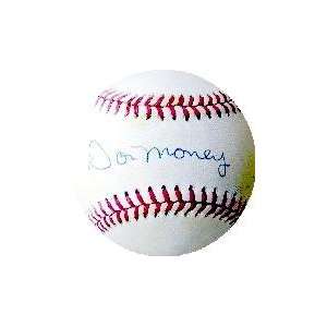  Don Money autographed Baseball