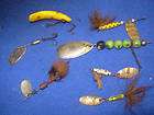 LOTS OF OLD VINTAGE AND ANTIQUE FISHING LURES LOT 2