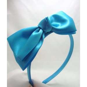  NEW Double Blue Bow Headband, Limited. Beauty