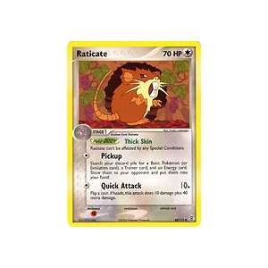 Pokemon Ex Fire Red Leaf Green Uncommon Raticate 48/112 