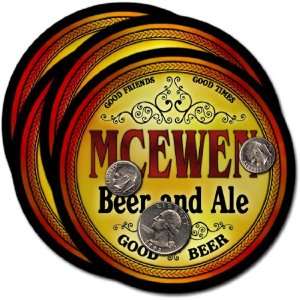  McEwen , TN Beer & Ale Coasters   4pk 