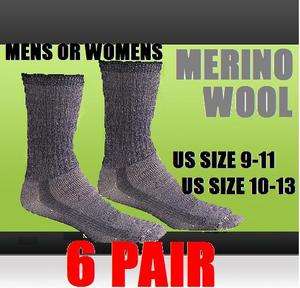   Extreme Thick Merino Wool Hiking Rugged Outdoor Socks All Szs  