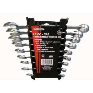  KR Tools 21111 Pro Series 10 Piece SAE Combination Wrench 