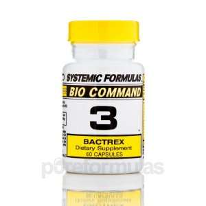  Systemic Formulas BACTREX 60 capsules Health & Personal 