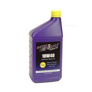    Royal Purple 10W 40 Synthetic Motor Oil   1 Quart Automotive