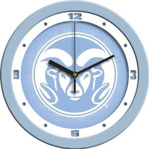 Colorado State Rams NCAA Wall Clock (Blue)  Sports 