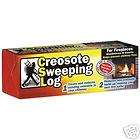 creosote sweeping log  