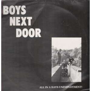  ALL IN A DAYS UNEMPLOYMENT LP (VINYL) UK BND BOYS NEXT 