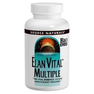  Source Naturals Elan Vital Multiple, 180 Tablets Health 