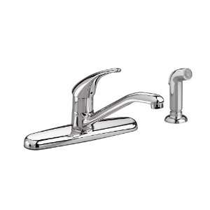   Swivel Spout Kitchen Faucet with 1.5 gpm Aerator and Side Spray