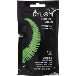  Dylon Permanent Fabric Dye 1.75 Ounce Tropical Gre