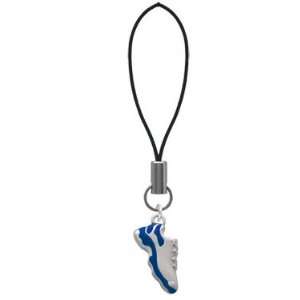  Blue Running Shoe Cell Phone Charm [Jewelry] Jewelry