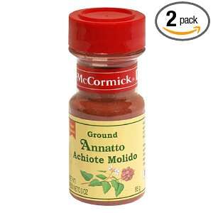 McCormick Ground Annatto, 3 Ounce Unit Grocery & Gourmet Food