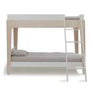  Perch Bunk Bed in Birch and White