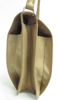   bidding on a MAURO GOVERNA FOR SUAREZ Tan Leather Shoulder Handbag