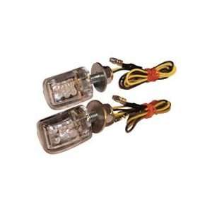  RUMBLE CONCEPT MIGHTY LED TURN SIGNALS (CHROME/CLEAR) Automotive
