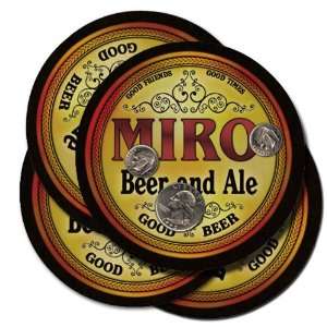  Miro Beer and Ale Coaster Set