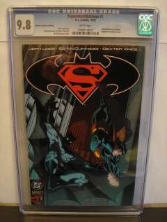 SUPERMAN BATMAN #1 RRP CGC 9.8 DIAMOND RETAILER INCENTIVE PROMOTIONAL 