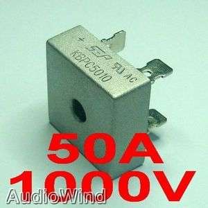 50 Amp 1KV, 50A 1000V, Bridge Rectifier KBPC5010, x 5  