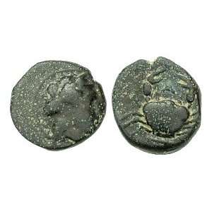    Priapos, Mysia, 3rd Century B.C.; Bronze AE 11 Toys & Games
