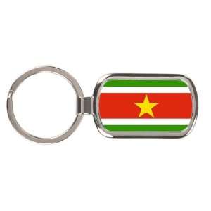  Suriname Flag Keychain
