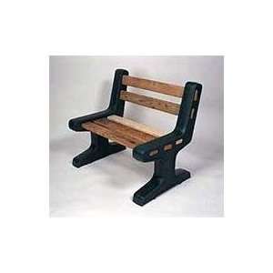  PARK BENCH ENDS, Color GREEN (Catalog Category Barn 