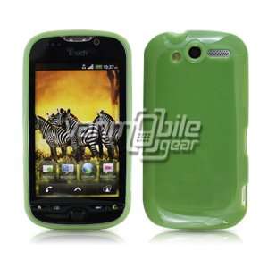  SOLID GREEN TPU CASE + LCD SCREEN PROTECTOR for MYTOUCH 4G 