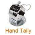Chrome Hand Tally Counter Digit Number Clicker Golf  