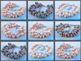 Pink Rhinestone Crystal Heart Cuff Bracelet Bangle Jewelry B30_7 