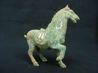Vintage Curio Antique Bronze Horse Statue Animal  