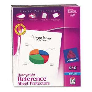  Avery  Top Load Poly Sheet Protectors, Heavy Gauge 