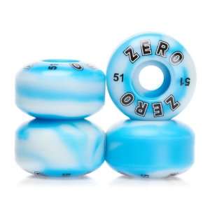  Zero Bold Blue Swirl Skateboard Wheel