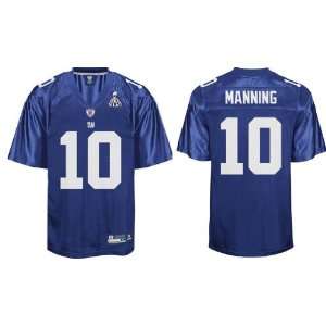  2012 Super Bowl Giants #10 Manning blue jerseys size 48 56 