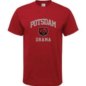  SUNY Potsdam Bears Cardinal Red Youth Drama Arch T Shirt 