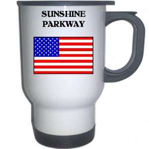 US Flag   Sunshine Parkway, Florida (FL) White Stainless 