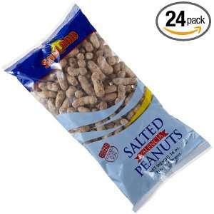 Sunland Salted Valencia Peanuts In Shell, 16 Ounce Bags (Pack of 24 