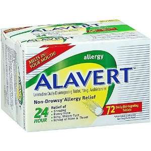  Alavert Allergy   72 ct.   24 Hour Allergy Relief (Mint 