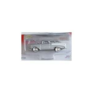  Johnny Lightning Tri Chevy 1956 Chevy Nomad SILVER Toys & Games
