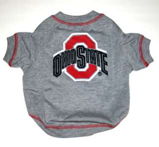 Ohio State Buckeyes Official NCAA Tee Shirt for Dogs  