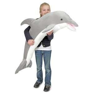  Melissa & Doug Plush Stuffed Dolphin
